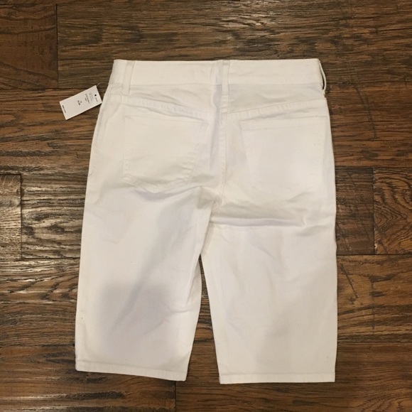 NWT Gap White Bermuda Shorts Size-14 Slim - Picture 4 of 4